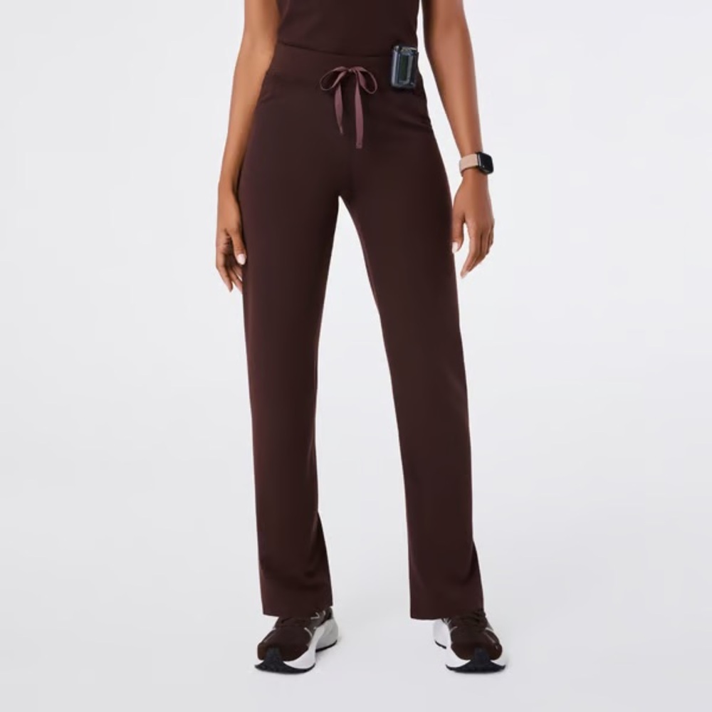 FIGS Espresso Straight Leg Scrub Set